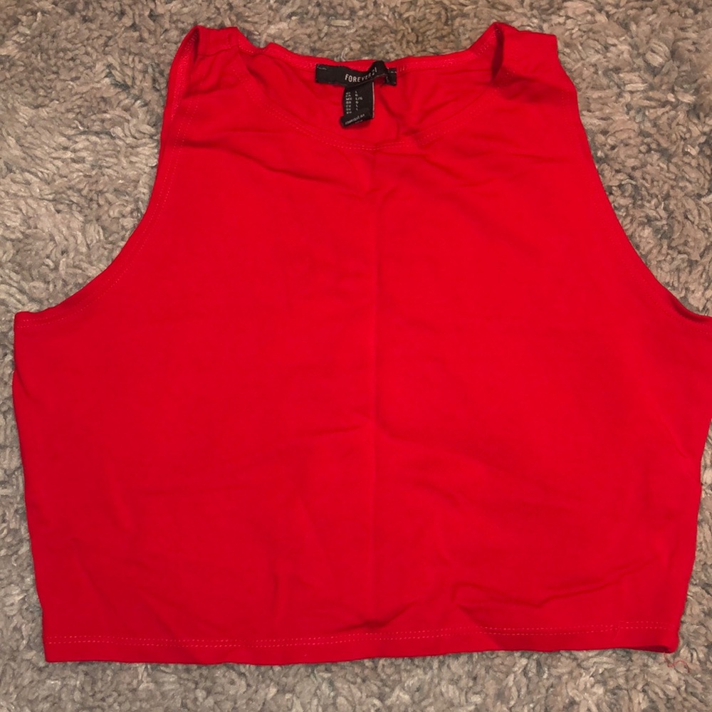 Red Croptop